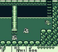 une photo d'Ã©cran de The Legend of Zelda - Link s Awakening sur Nintendo Game Boy